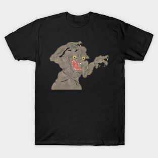 Haunting Monster of Abandoned Buildings Japanese Yokai Art Folklore T-Shirt